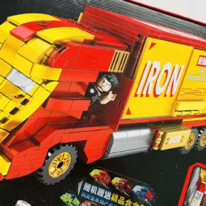 Baza TIR IRON MAN ciężarówka KLOCKI 845el AVENGERS