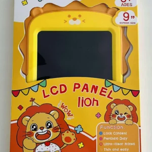 Tablet graficzny LCD + rysik do rysowania LCD 9” lew – żółty