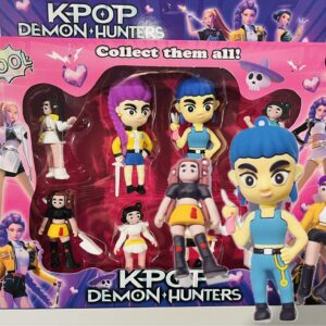 Figurki K Pop demon hunters zestaw 8 szt