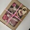 Prezent na dla Niej Zestaw Love You Klamra Miś Brelok Organizer - obrazek 4